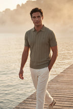 Zoyri | Ribbed Tailored Polo
