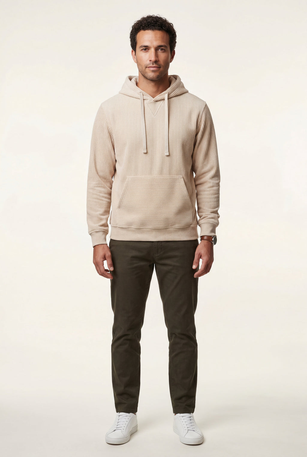 Zoyri | Textured Pullover Hoodie