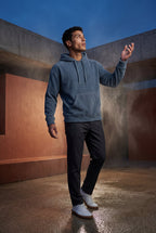 Zoyri | Textured Pullover Hoodie