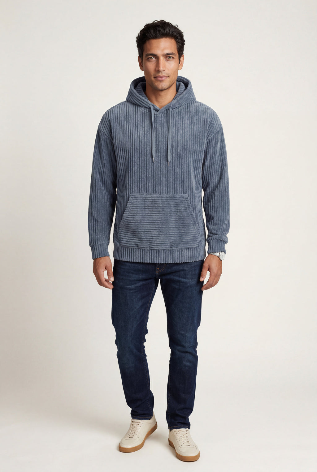 Zoyri | Textured Pullover Hoodie