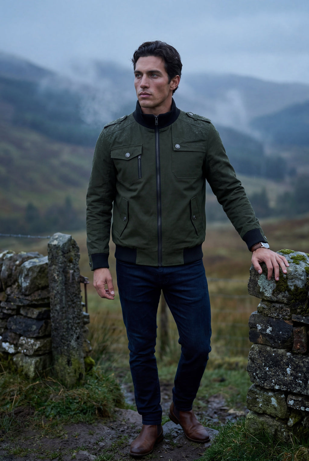 Zoyri | Utility Bomber Jacket