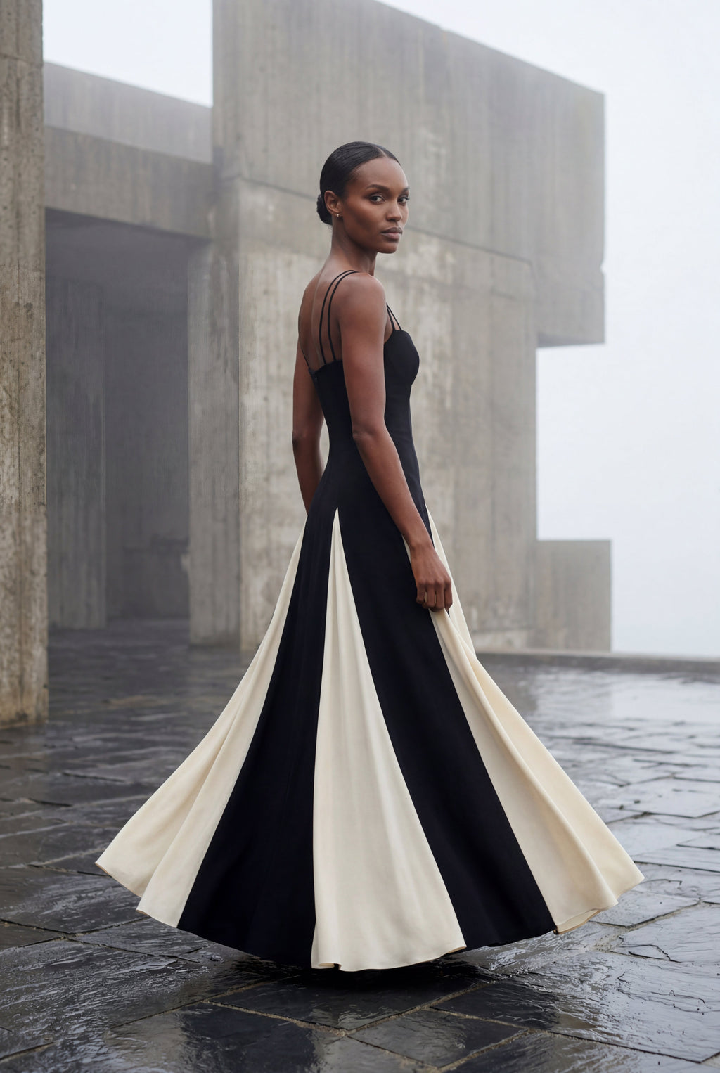 Zoyri | Colour Block Maxi Dress