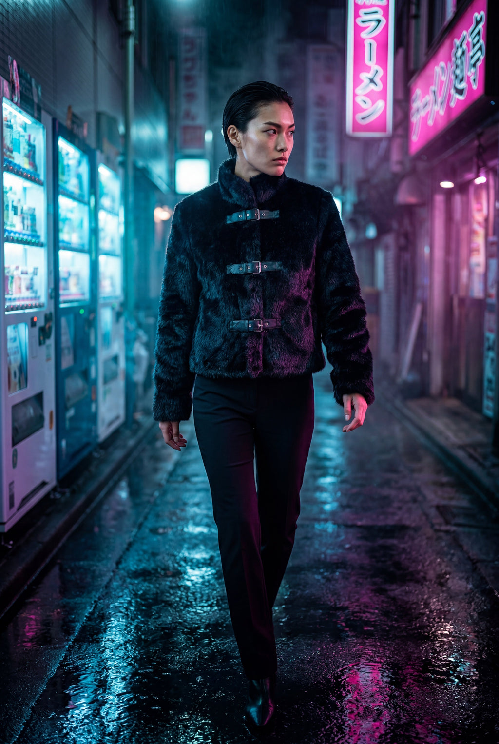 Zoyri | Faux Fur Jacket