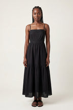 Zoyri | Backless Tiered Maxi Dress