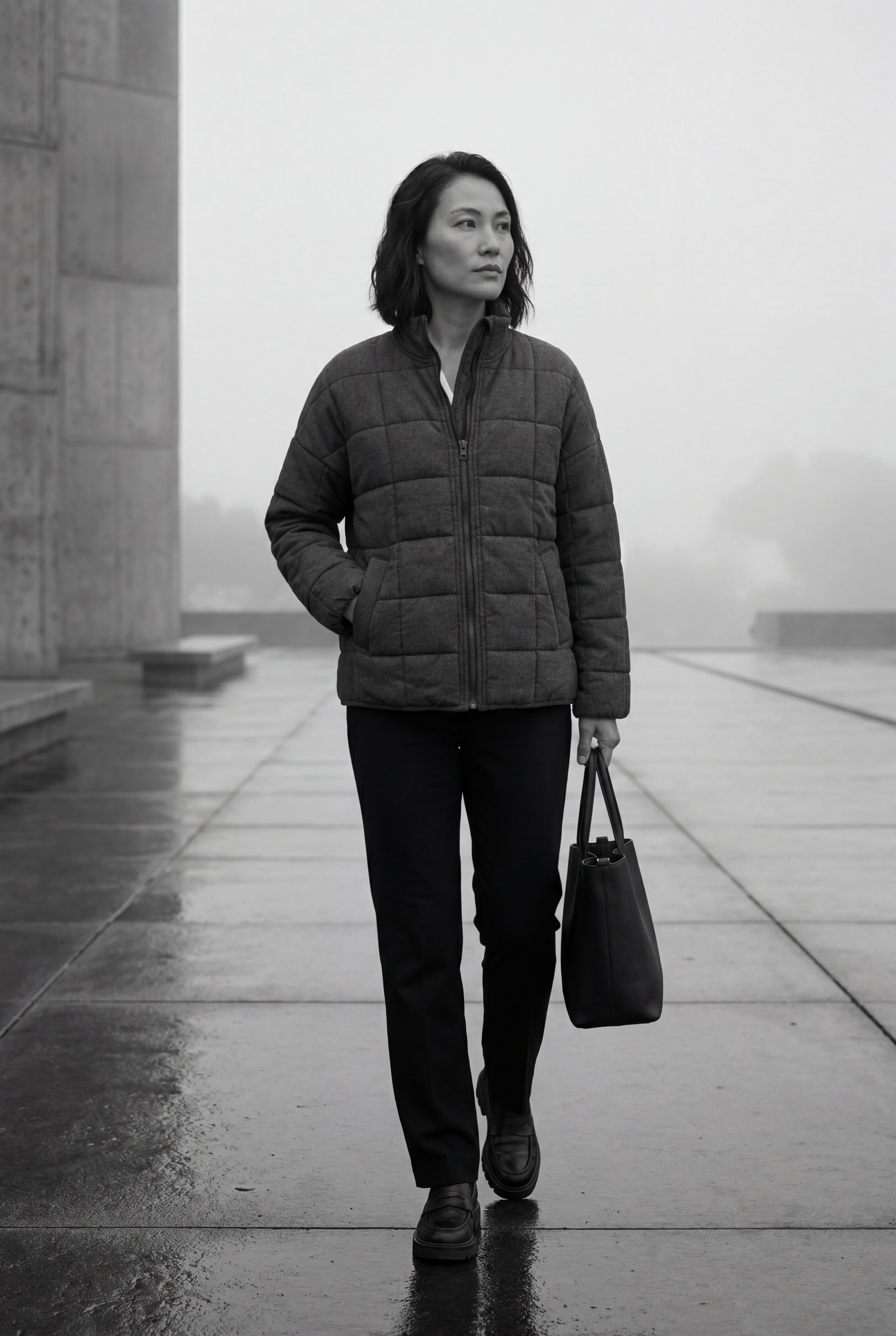 Zoyri | Modern Quilted Coat