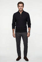 Zoyri | Cable Half-Zip Knit