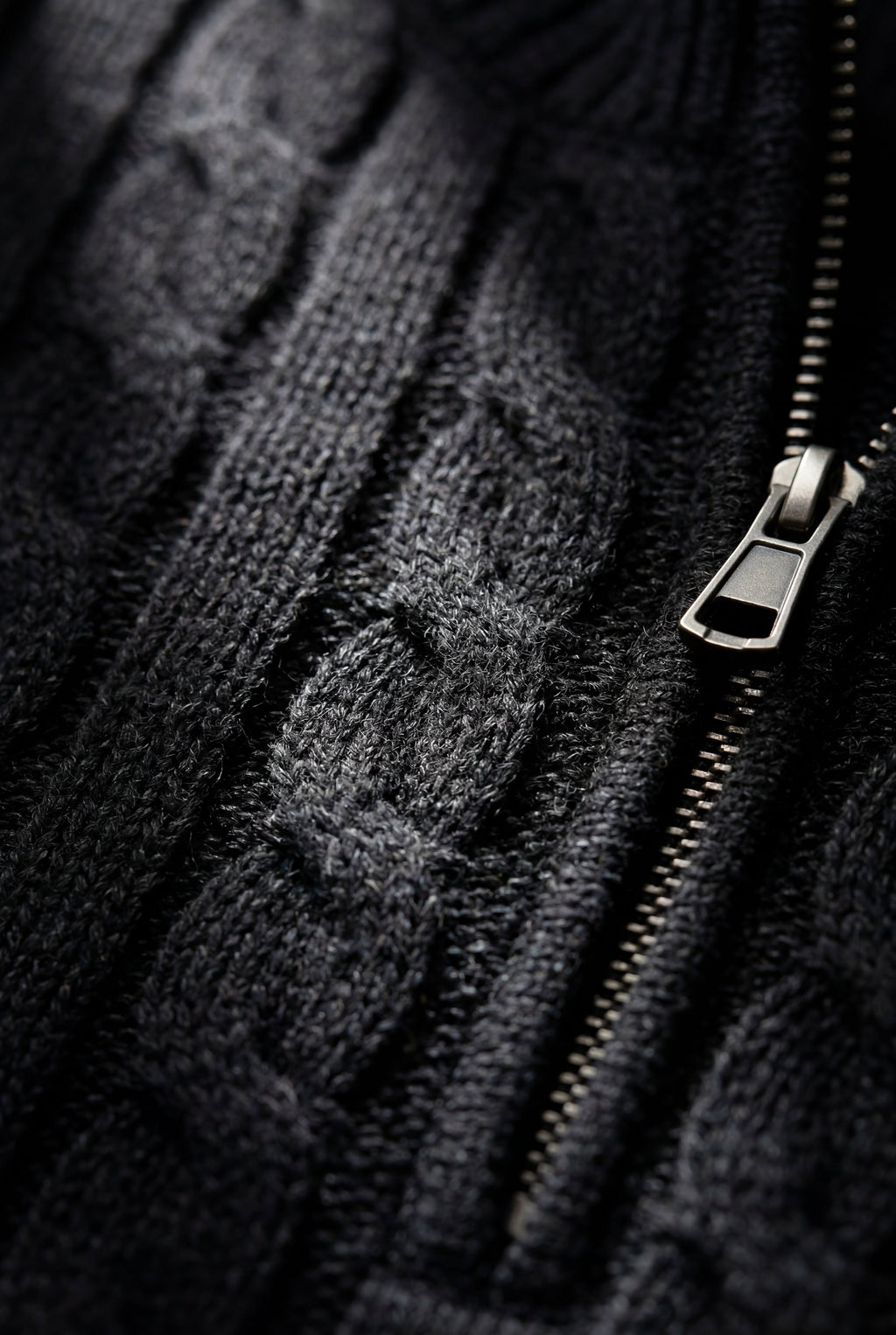Zoyri | Cable Half-Zip Knit