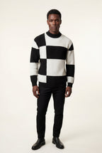 Zoyri | Check Block Sweater