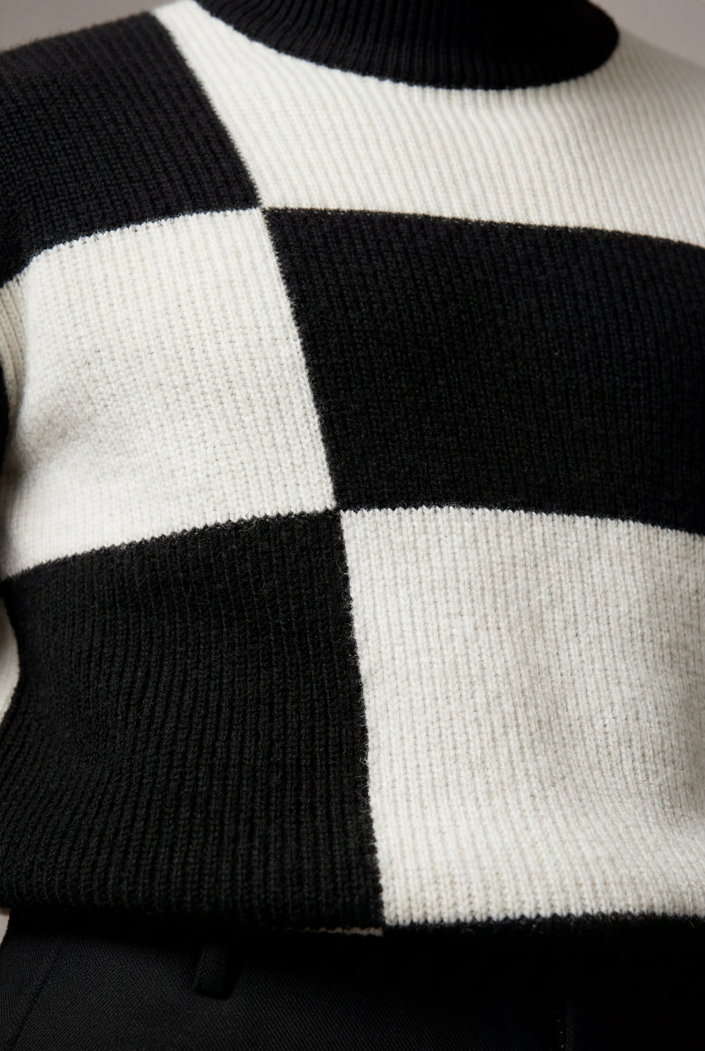 Zoyri | Check Block Sweater