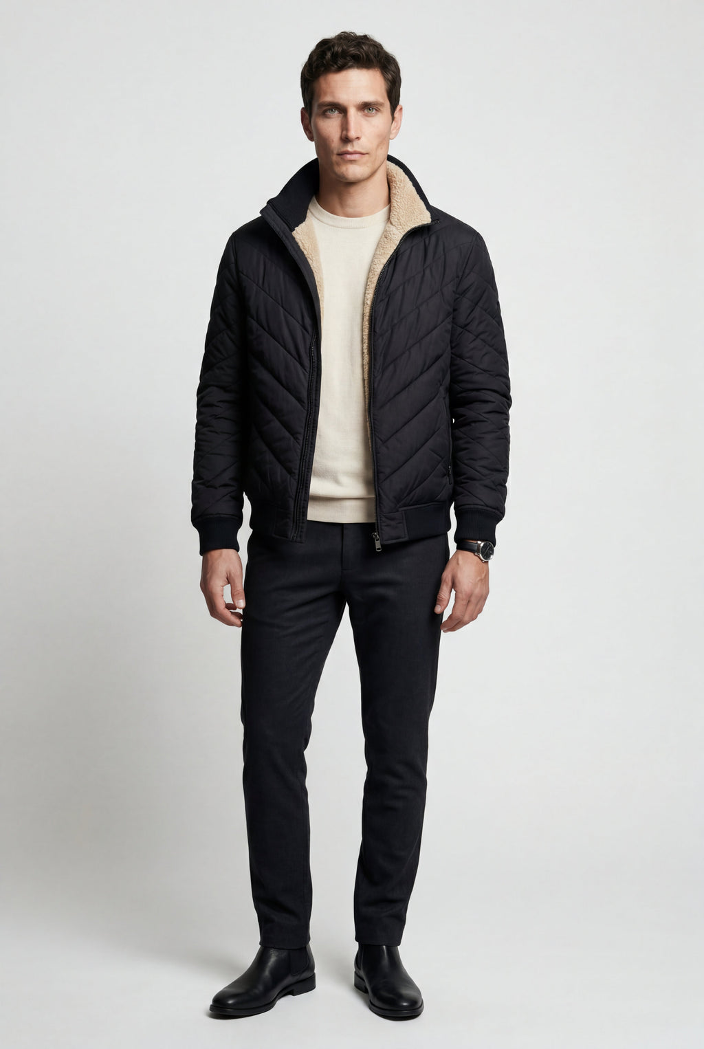 Zoyri | Quilted Bomber Jacket