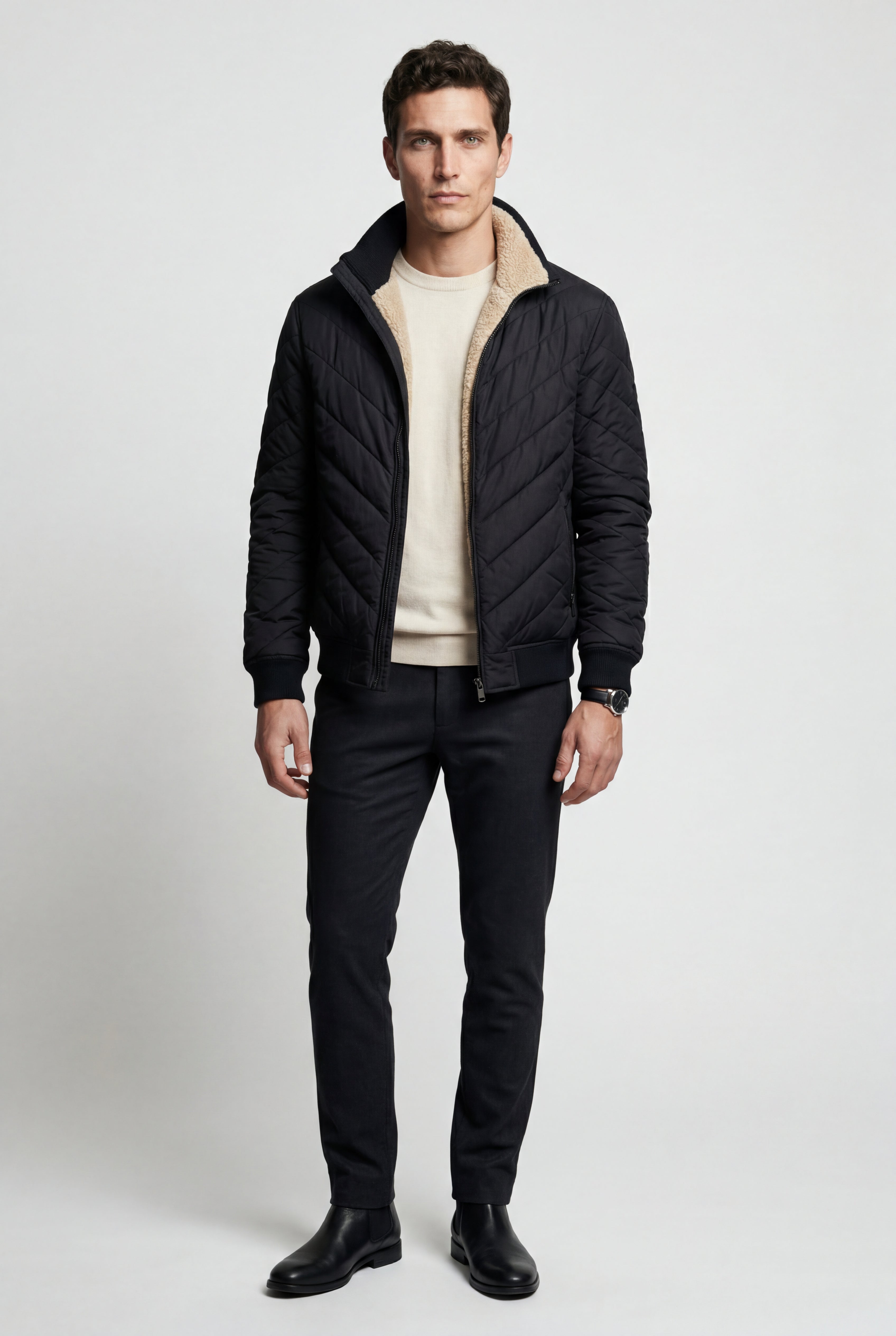 Zoyri | Quilted Bomber Jacket