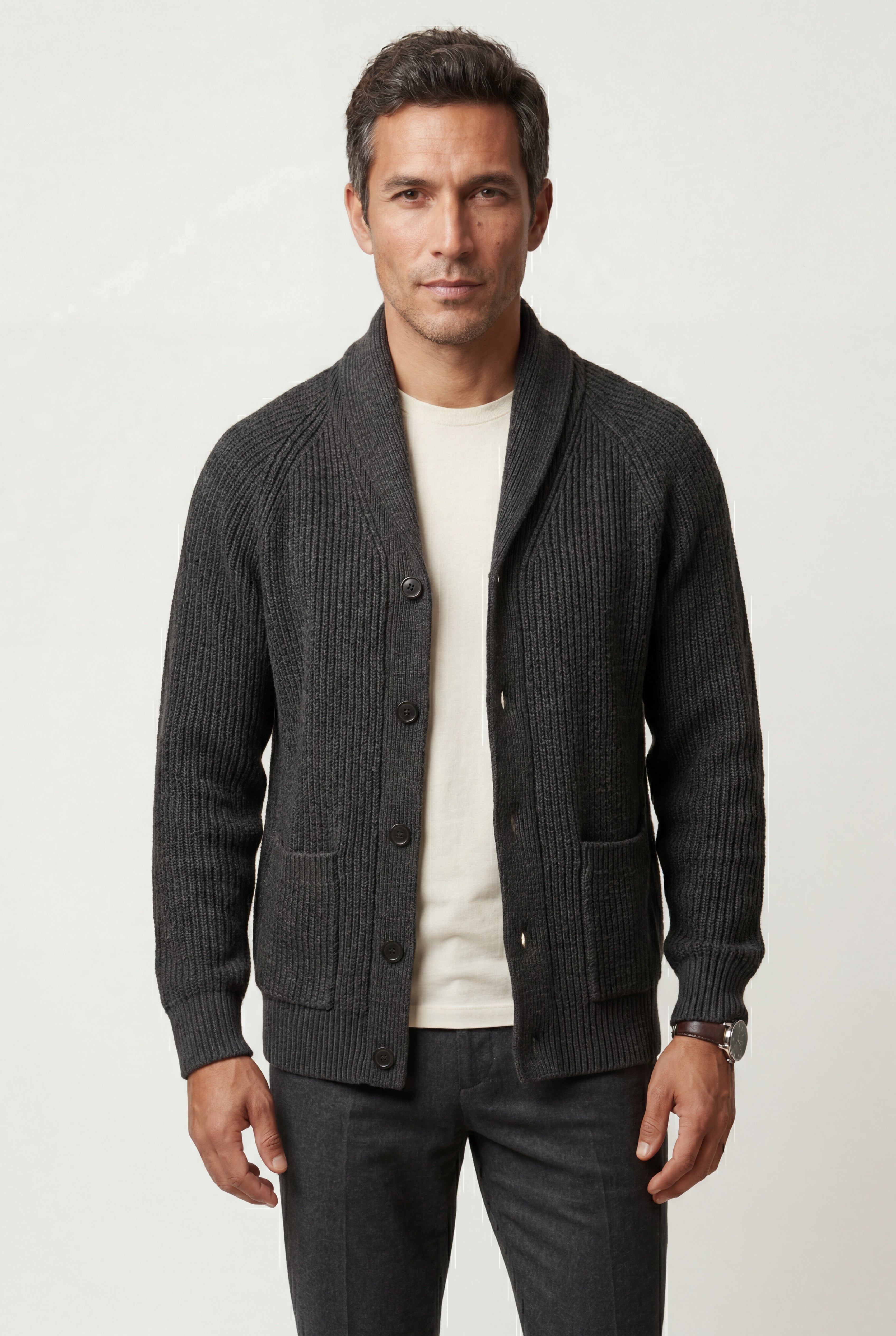 Zoyri | Shawl Collar Cardigan