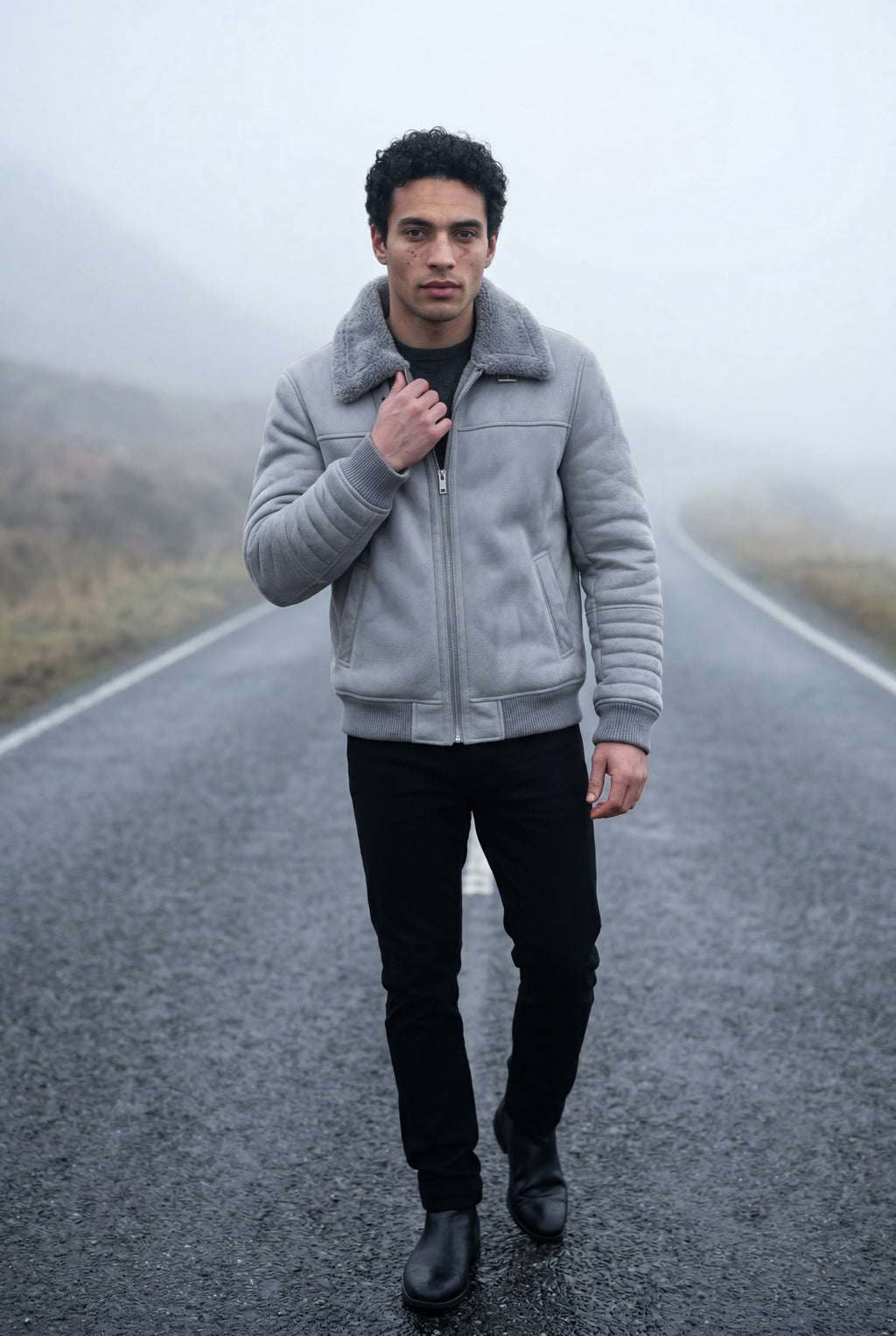 Zoyri | Sherpa Bomber Jacket