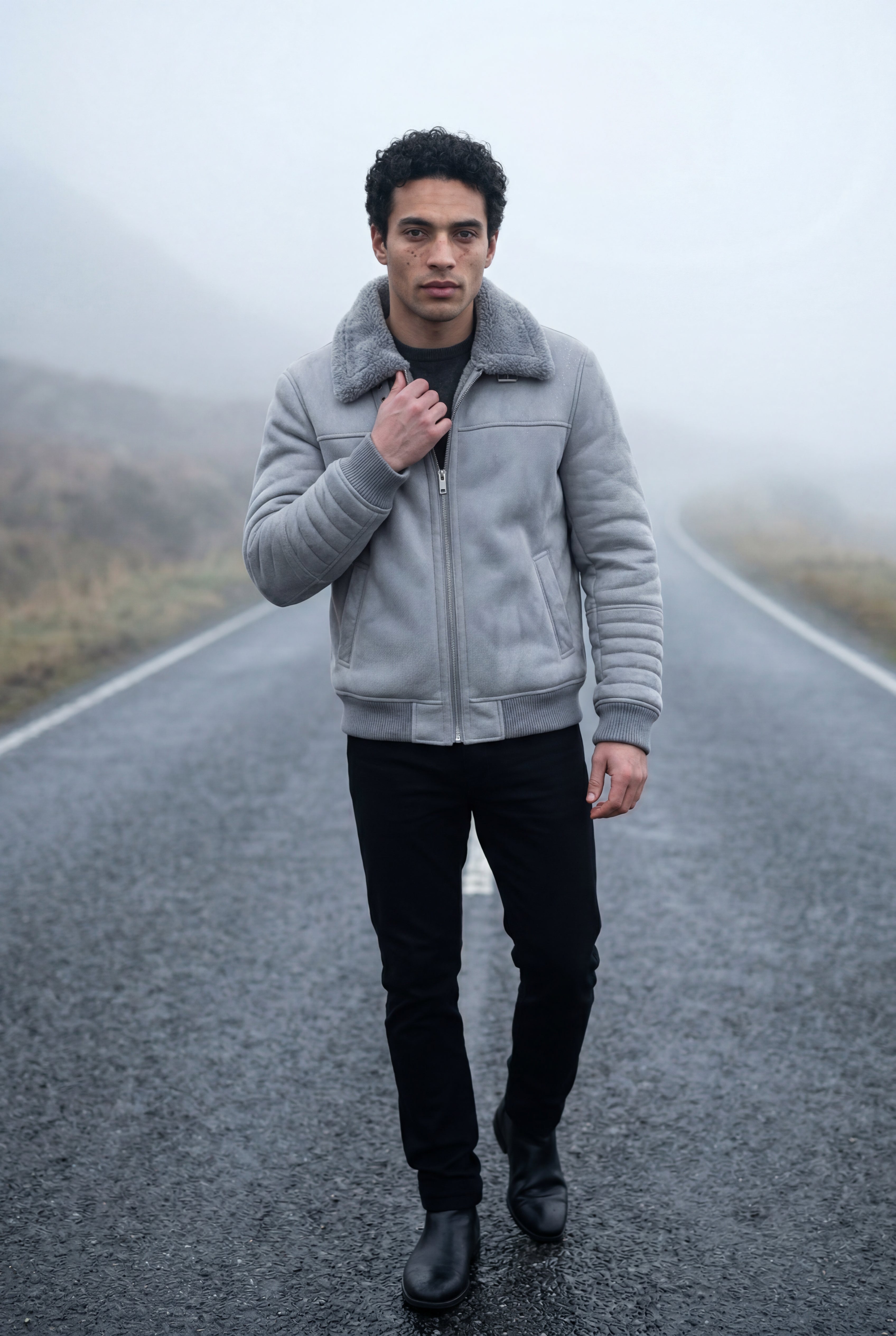 Zoyri | Sherpa Bomber Jacket