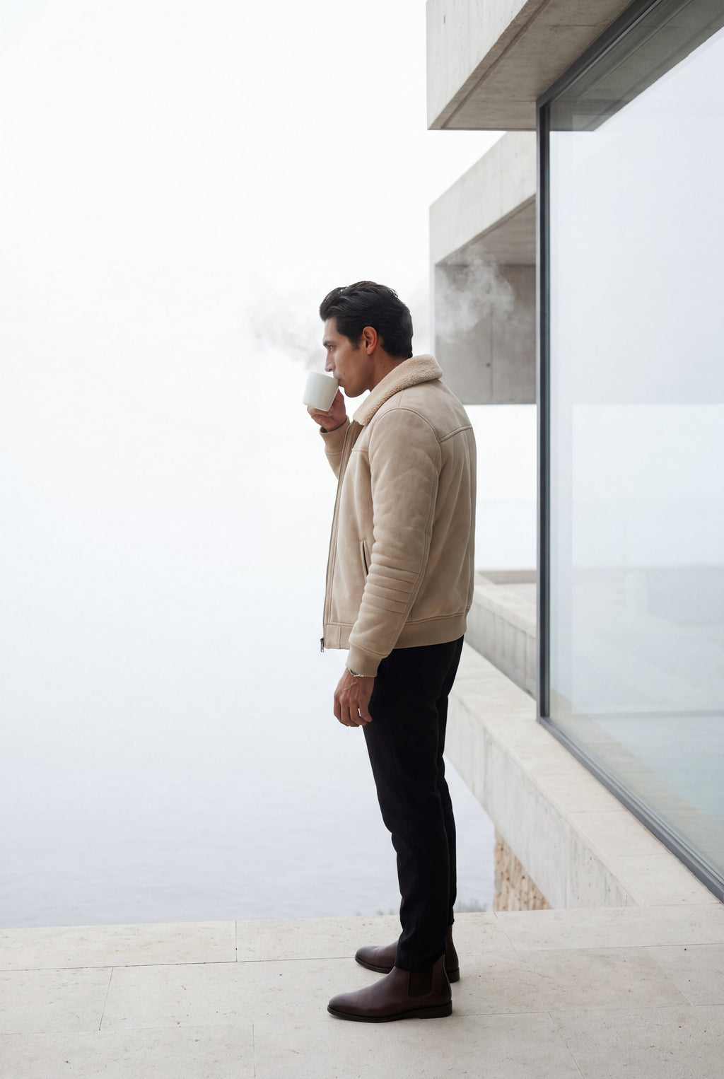 Zoyri | Sherpa Bomber Jacket