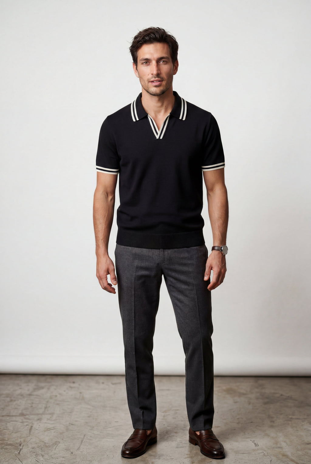 Zoyri | Contrast Trim Polo