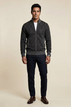 Zoyri | Diamond Knit Cardigan