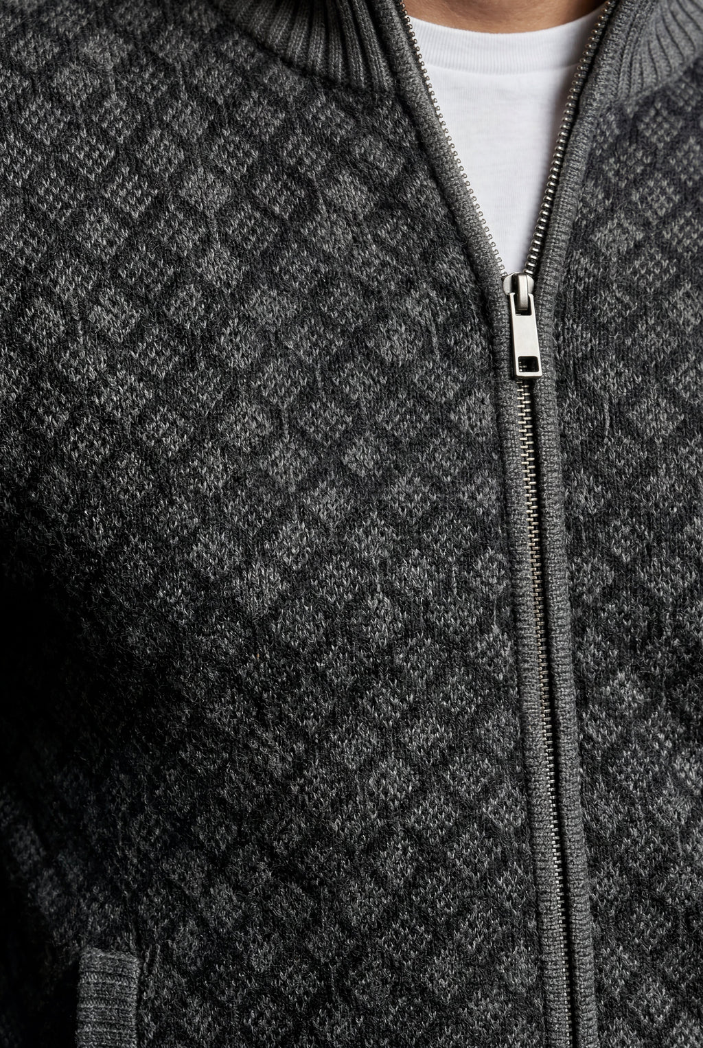 Zoyri | Diamond Knit Cardigan