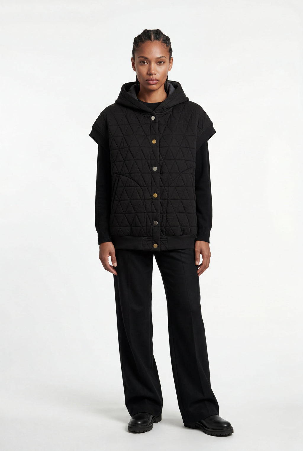 Zoyri | Quilted Hooded Vest