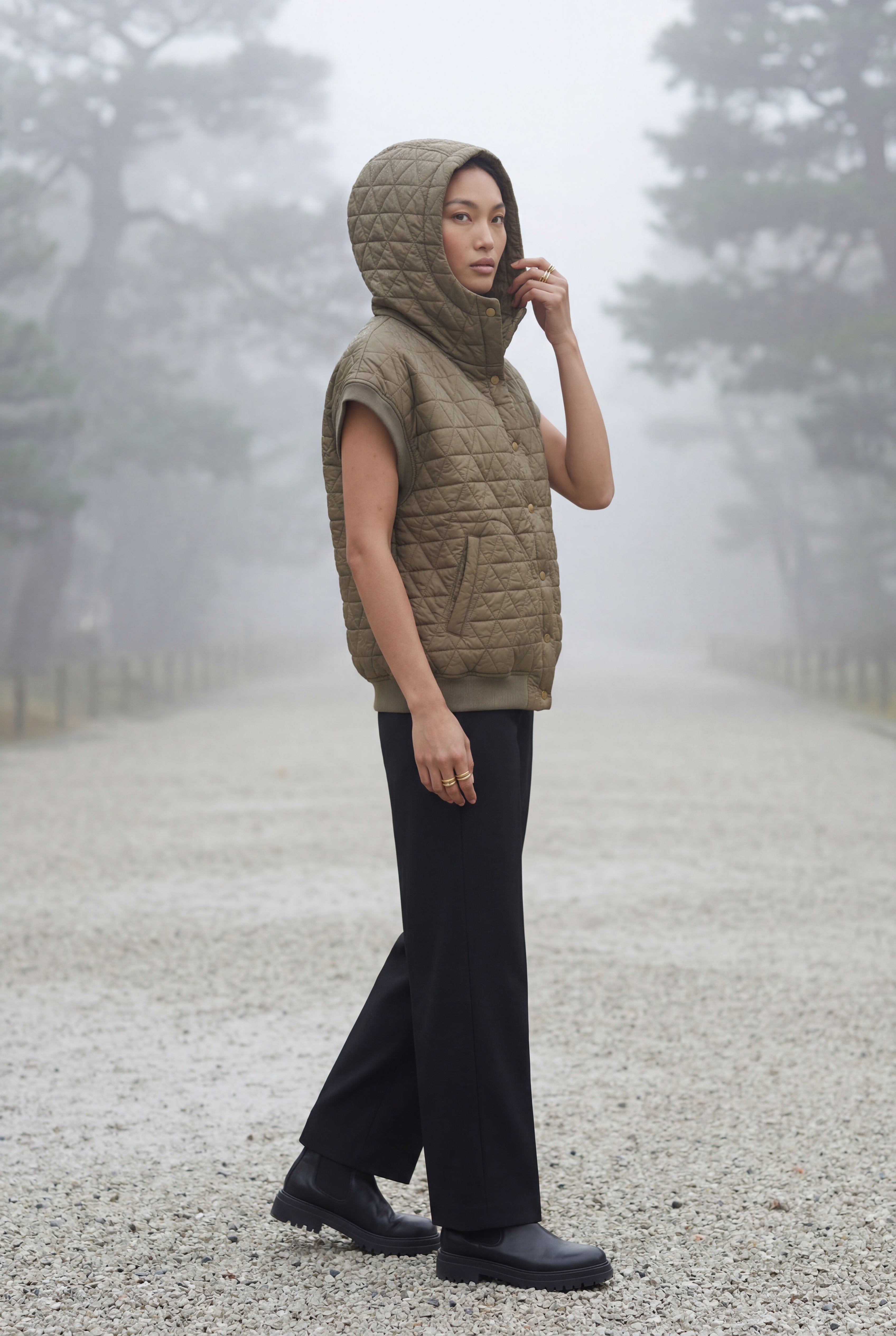 Zoyri | Quilted Hooded Vest