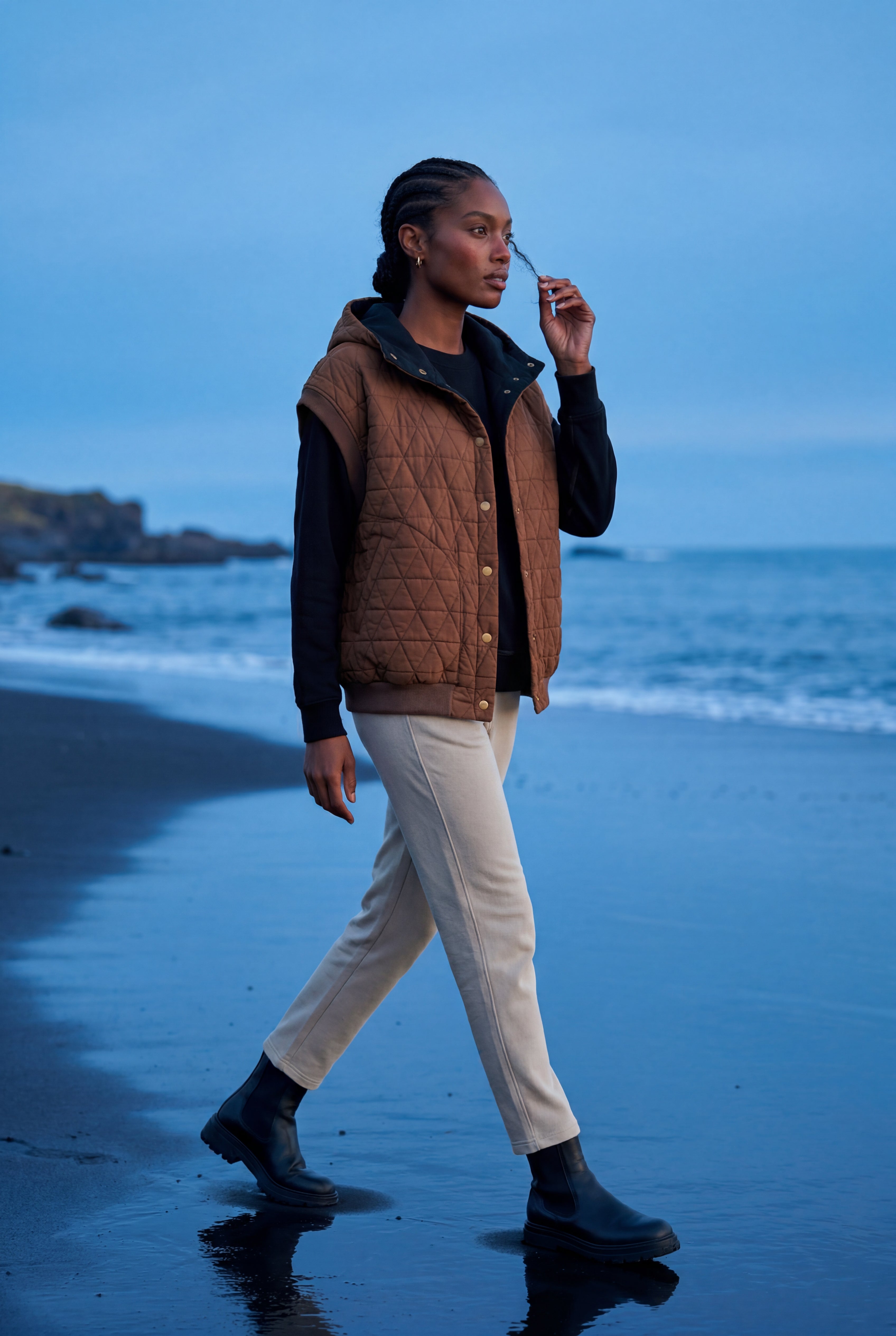 Zoyri | Quilted Hooded Vest