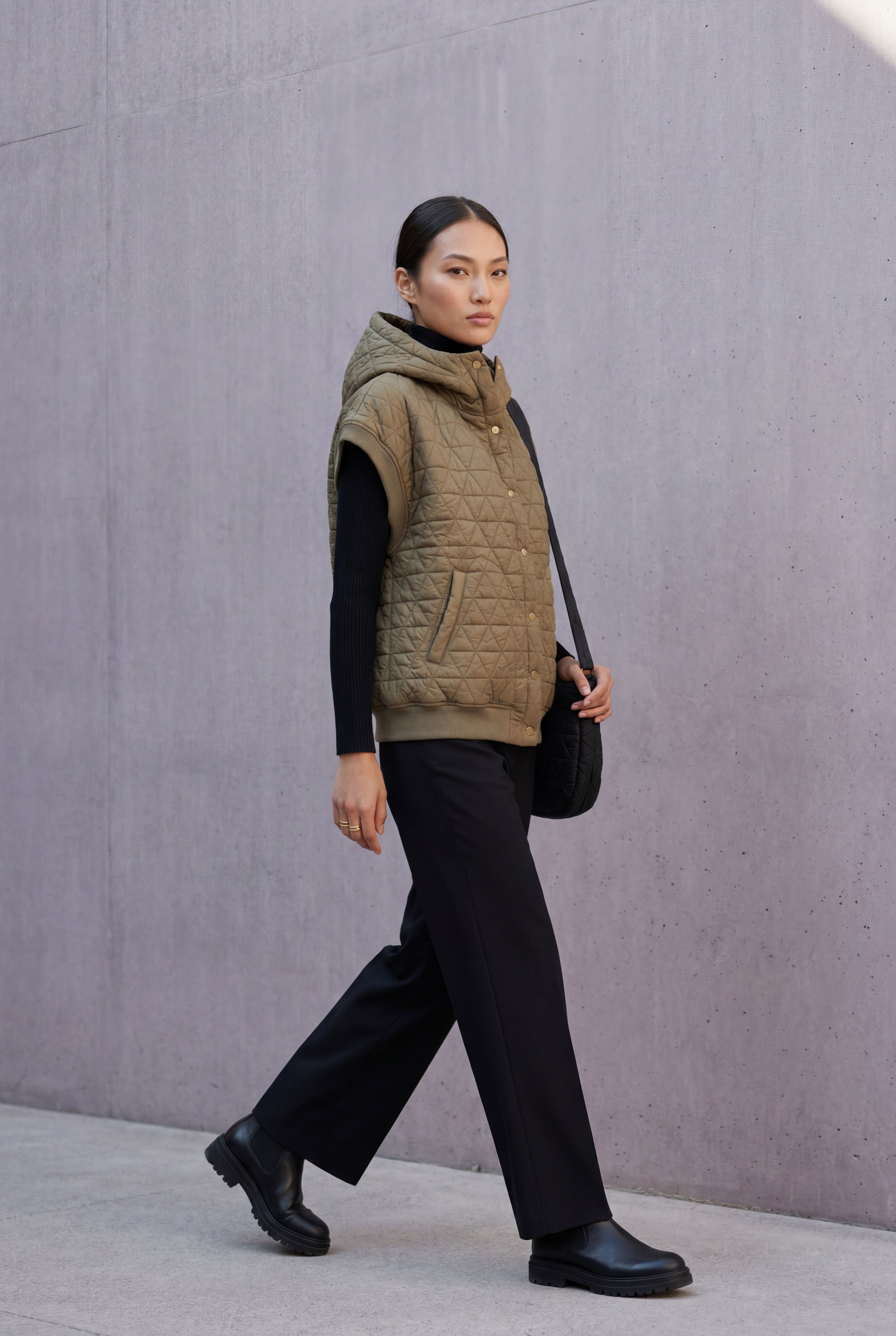 Zoyri | Quilted Hooded Vest