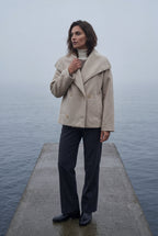 Zoyri | Double-Breasted Short Coat