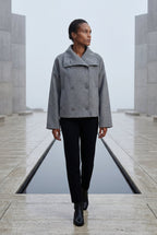 Zoyri | Double-Breasted Short Coat