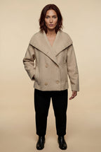 Zoyri | Double-Breasted Short Coat