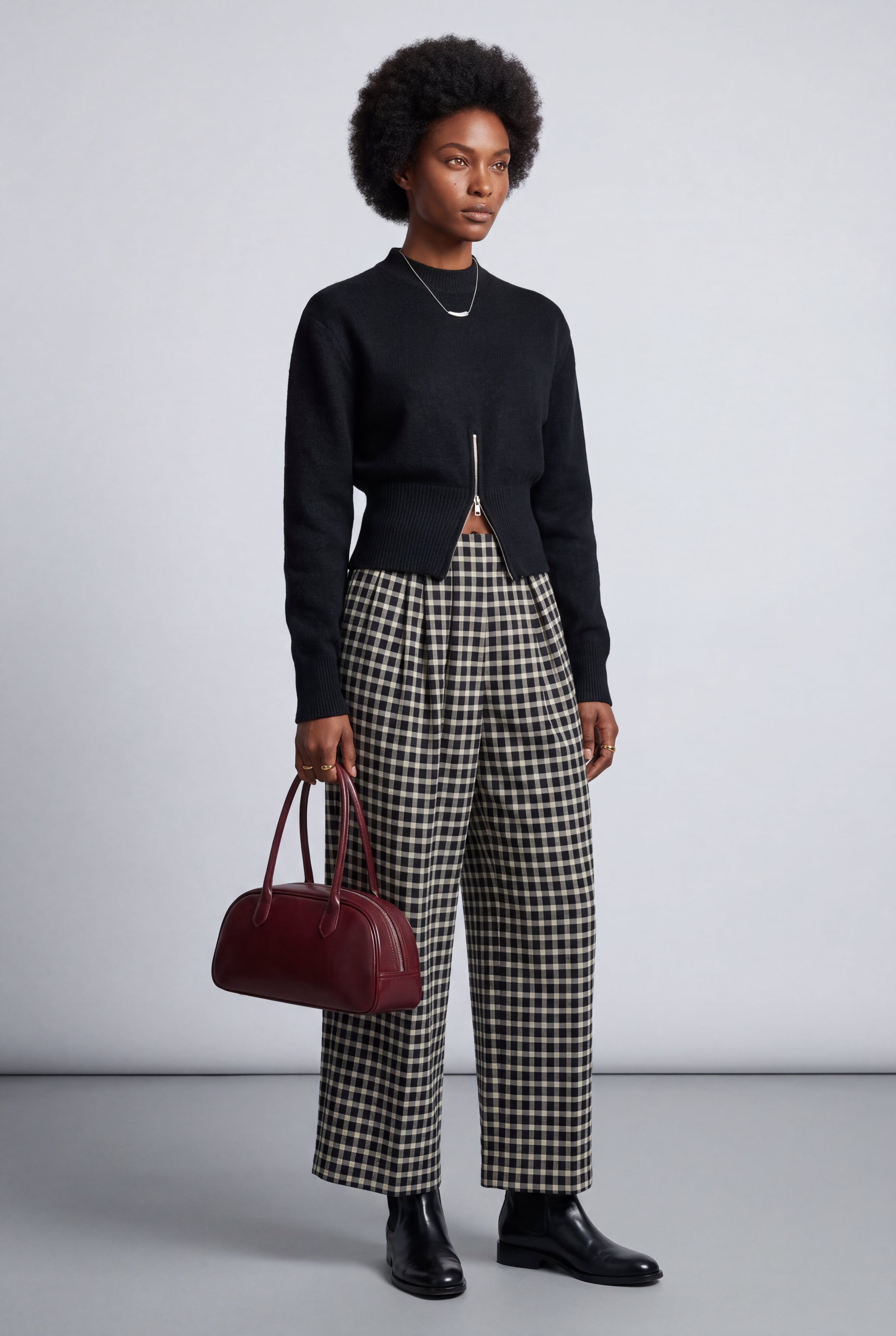 Zoyri | Half Zip Knit Sweater