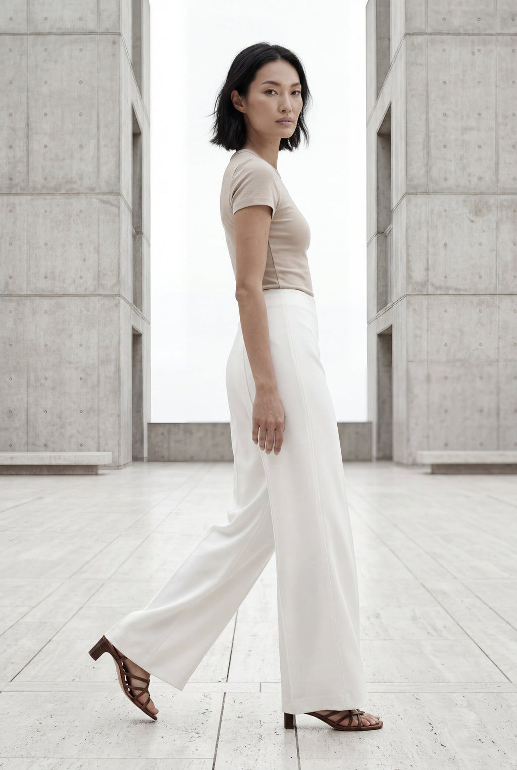 Zoyri | Tailored Wide-Leg Trousers