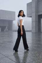 Zoyri | Tailored Wide-Leg Trousers