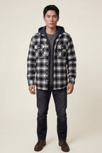 Zoyri | Hooded Check Jacket