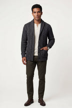 Zoyri | Cable Shawl Cardigan