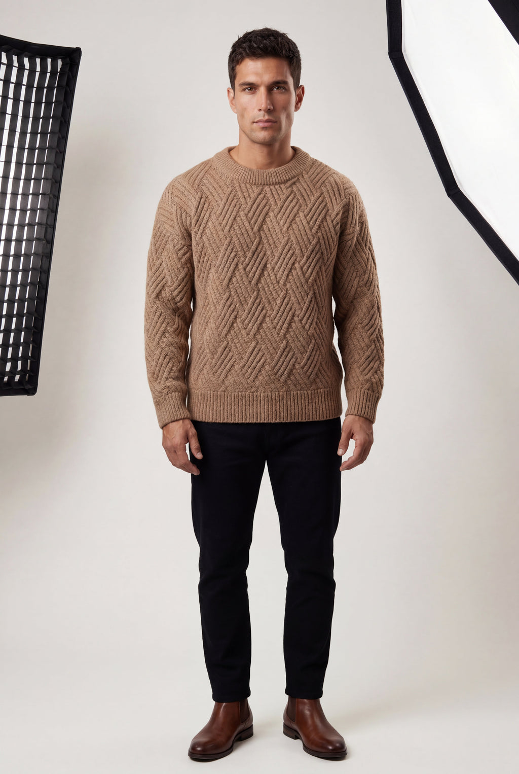 Zoyri | Textured Knit Sweater