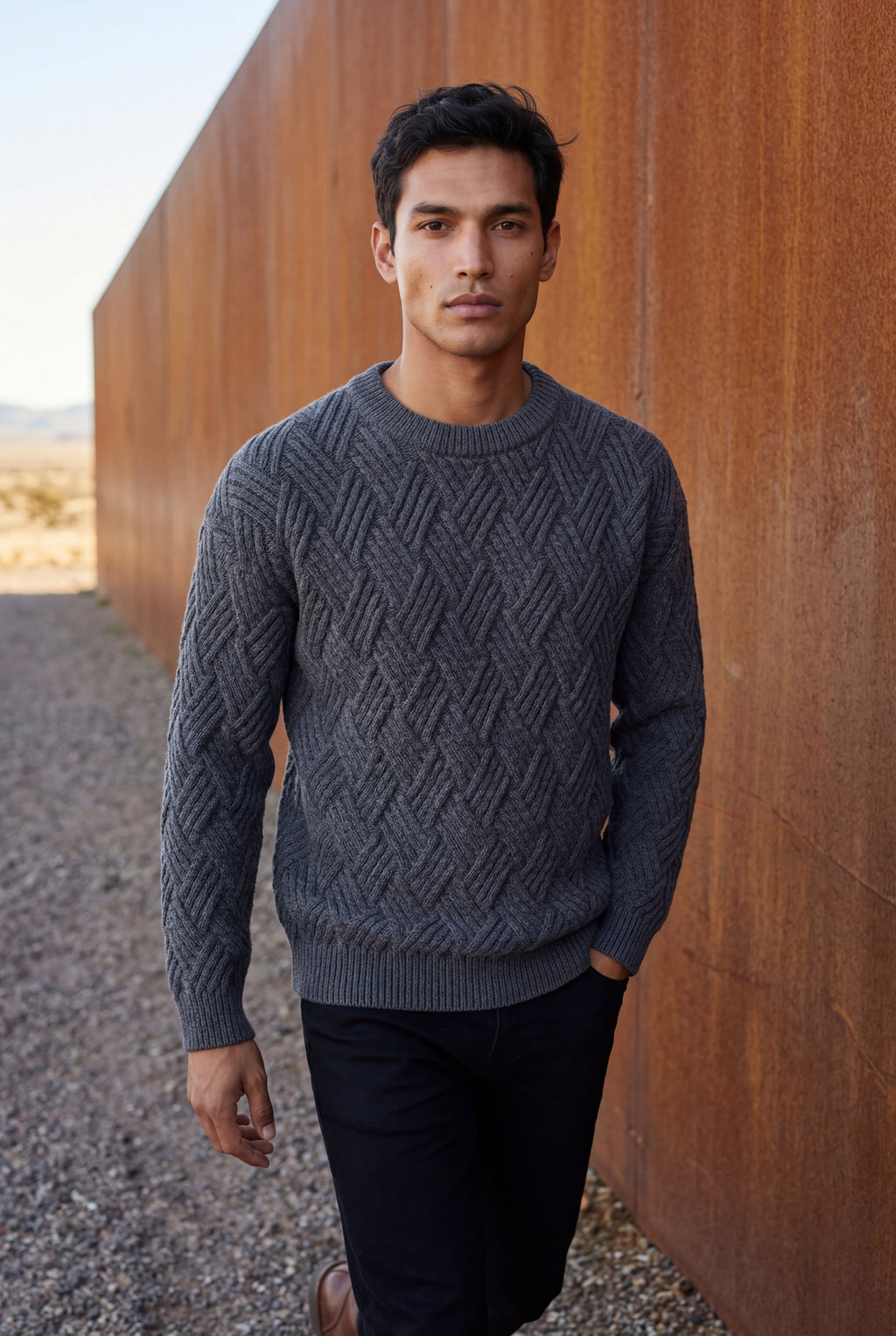 Zoyri | Textured Knit Sweater