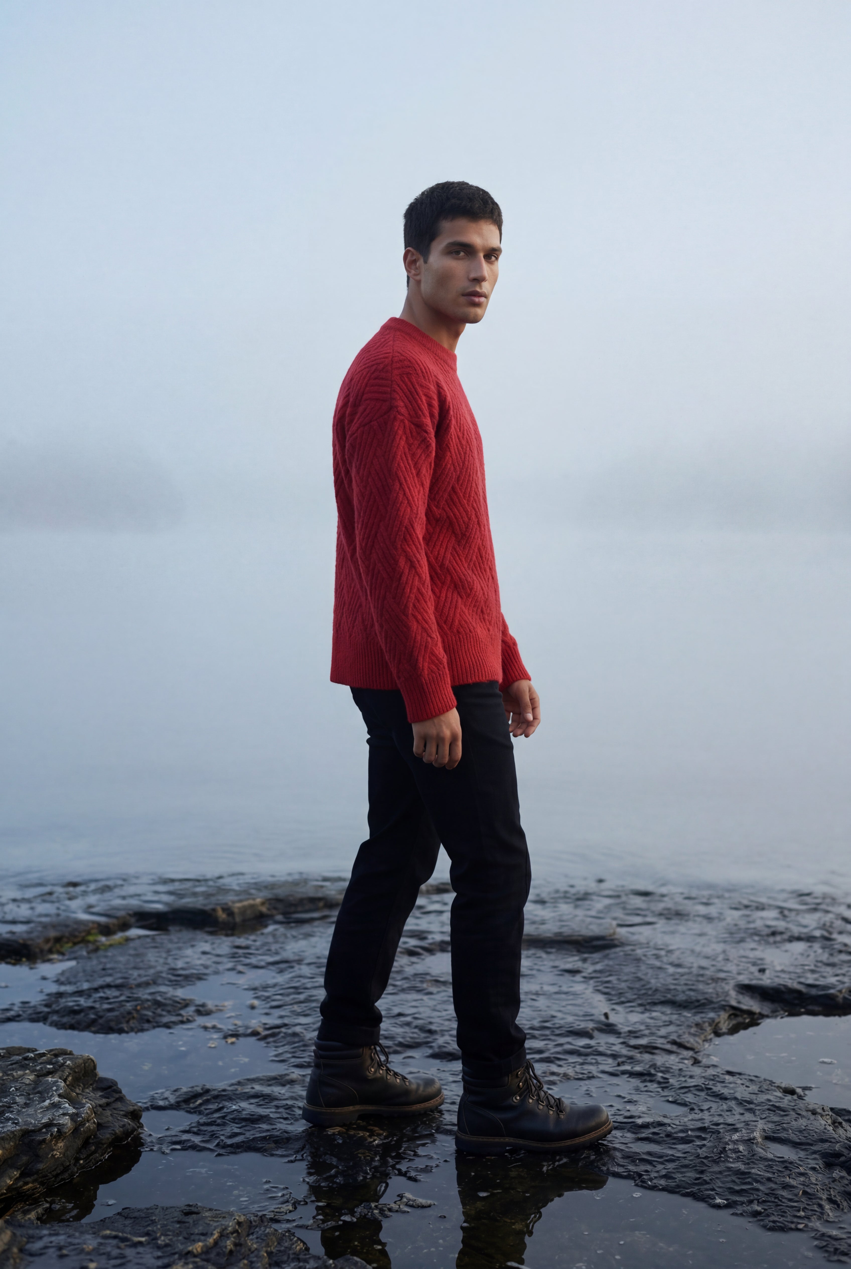 Zoyri | Textured Knit Sweater