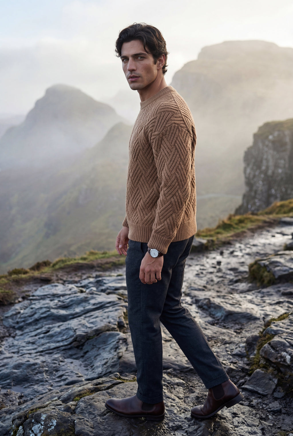 Zoyri | Textured Knit Sweater