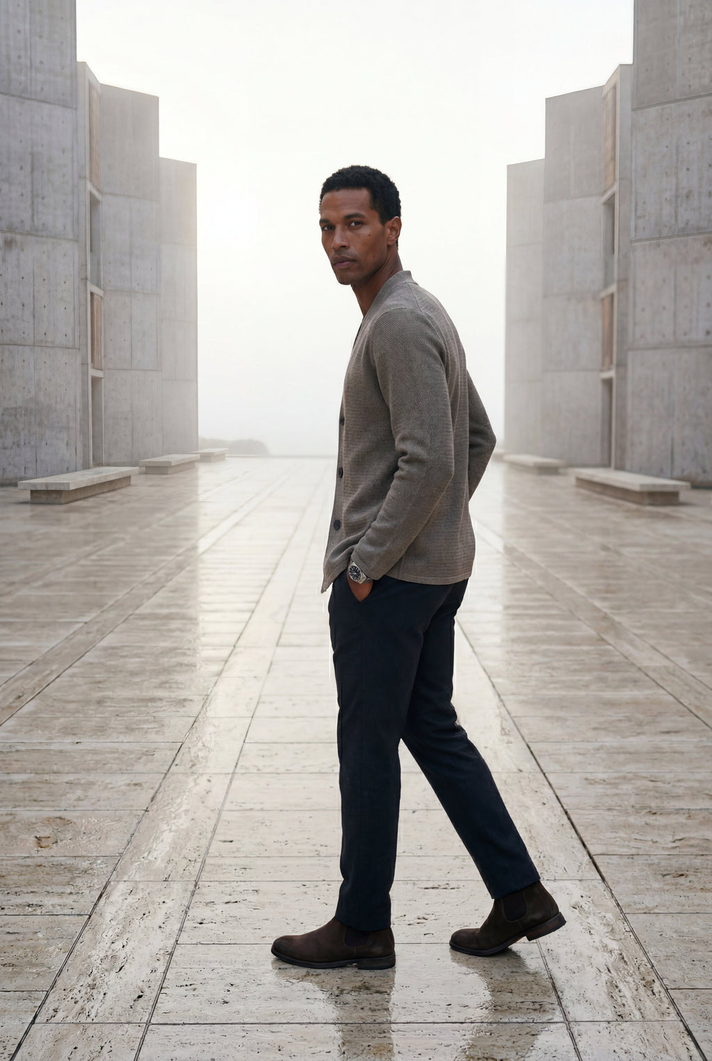 Zoyri | Minimal Cardigan Jacket