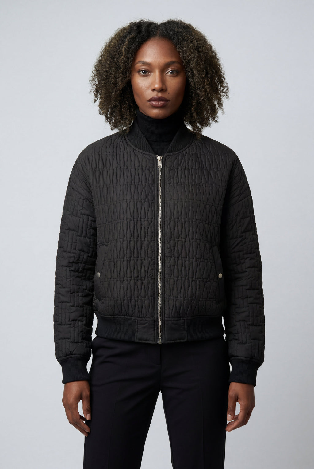 Zoyri | Quilted Bomber Jacket