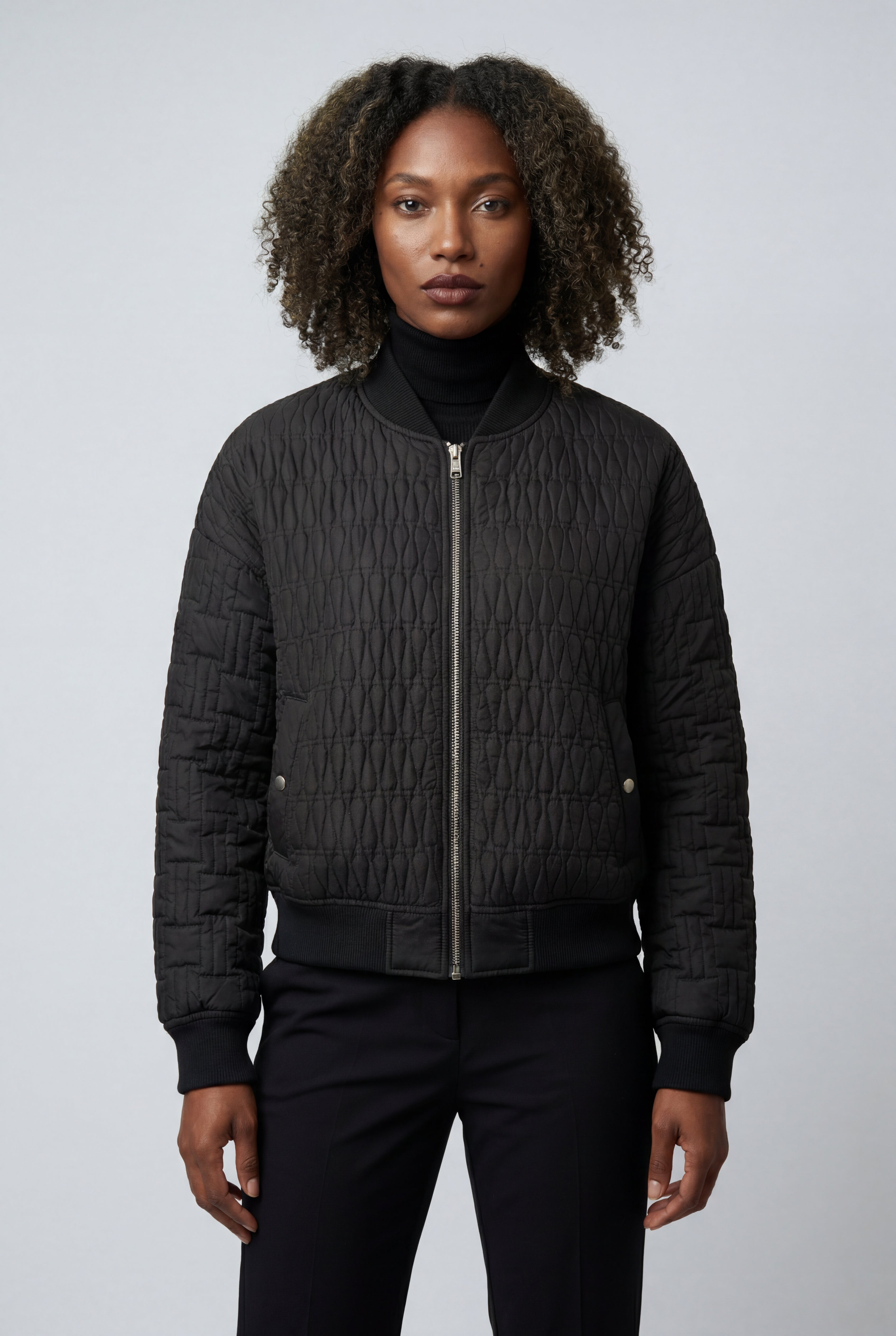Zoyri | Quilted Bomber Jacket