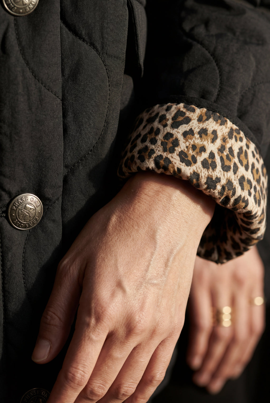 Zoyri | Leopard Trim Jacket