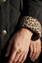 Zoyri | Leopard Trim Jacket