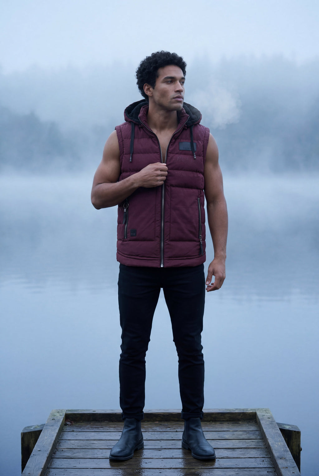 Zoyri | Hooded Puffer Vest