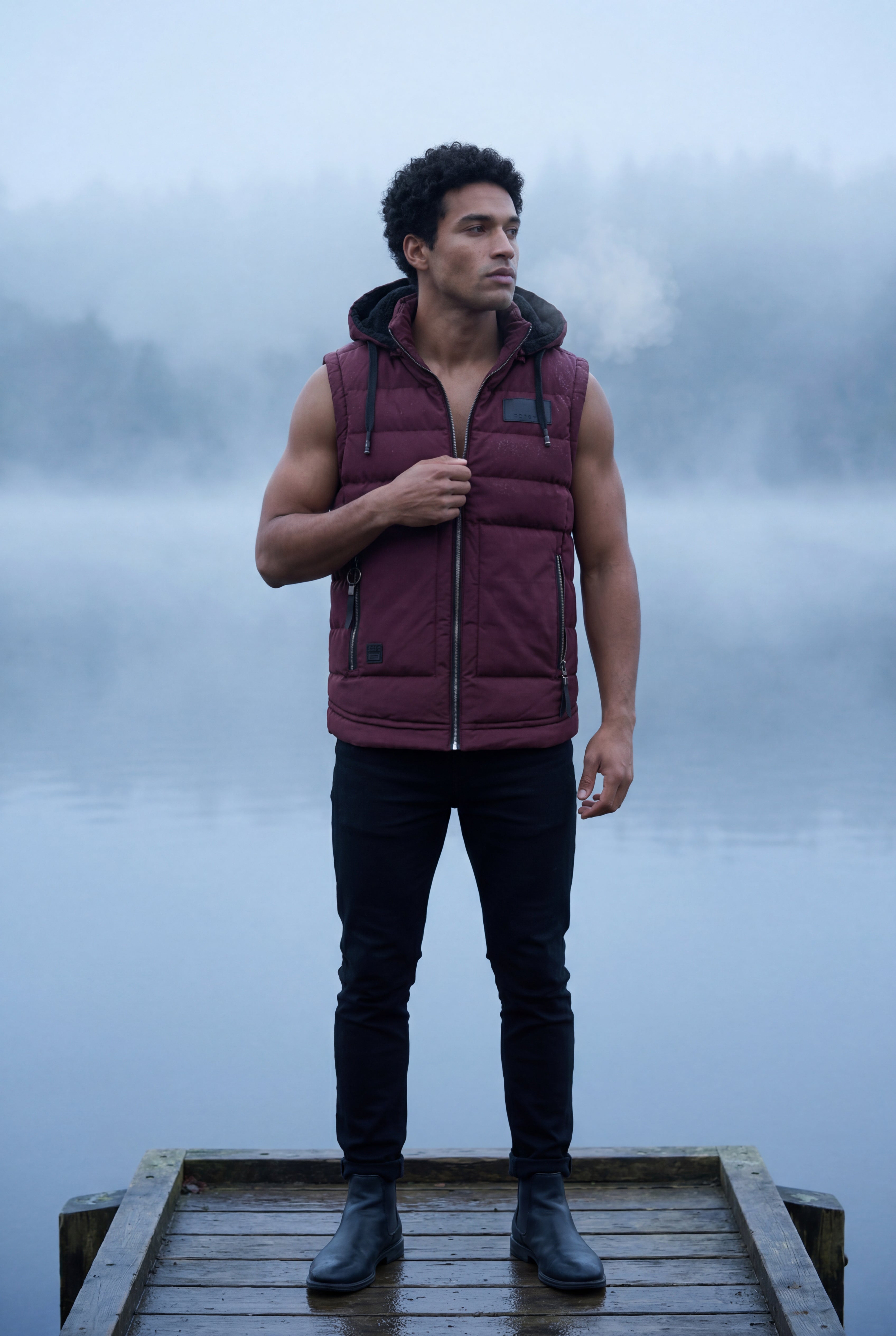 Zoyri | Hooded Puffer Vest