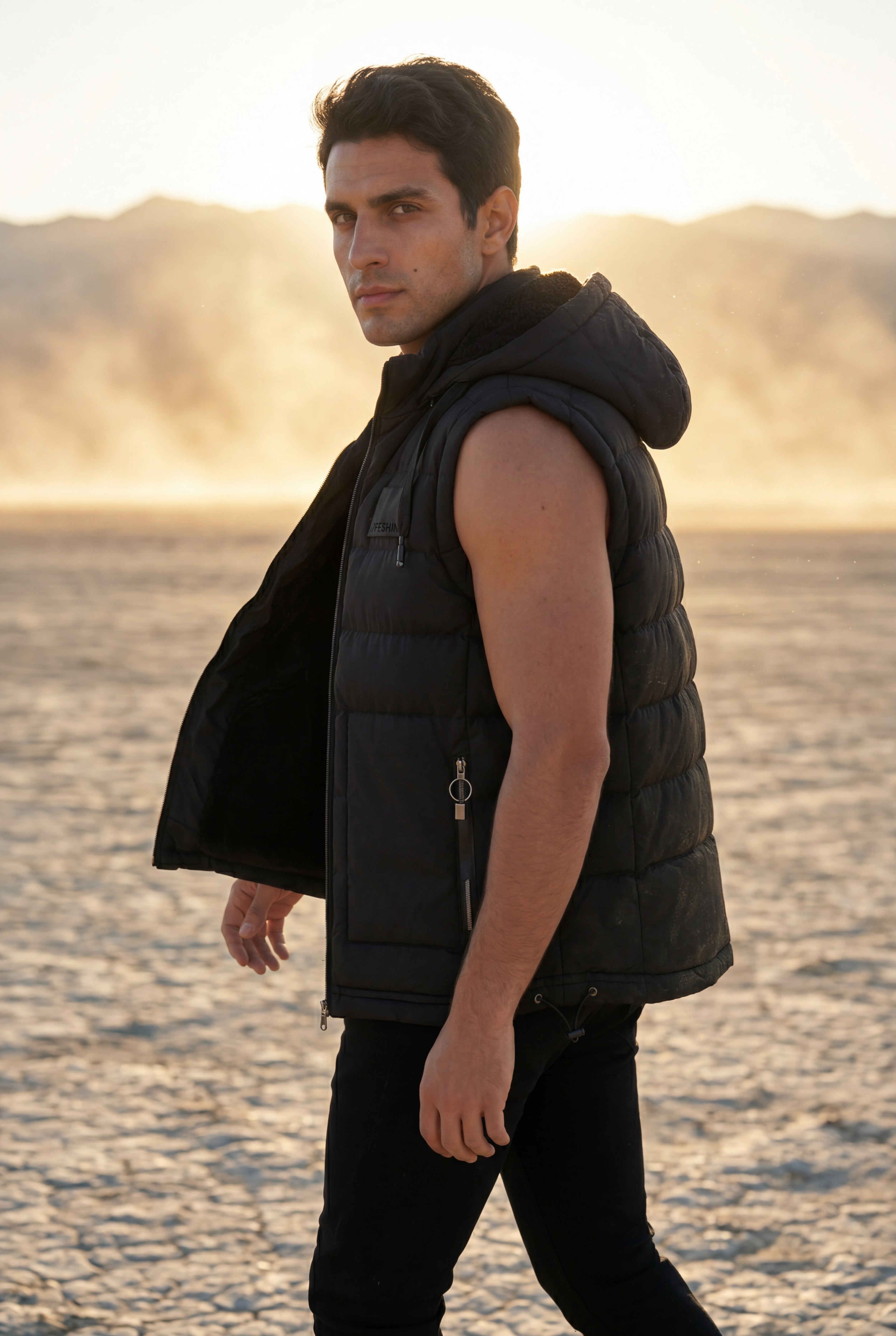 Zoyri | Hooded Puffer Vest
