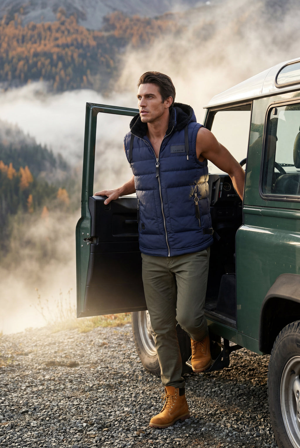 Zoyri | Hooded Puffer Vest