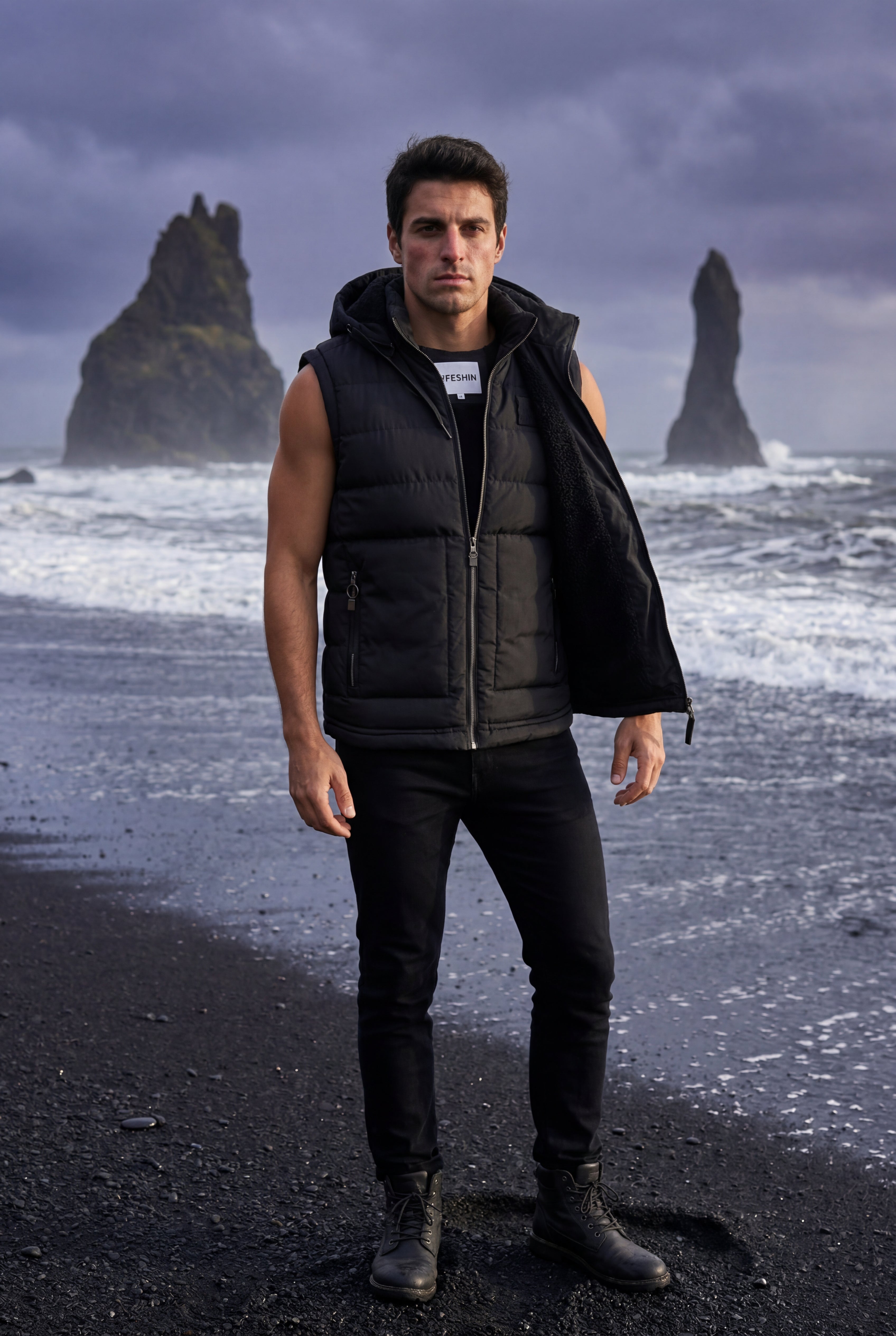 Zoyri | Hooded Puffer Vest