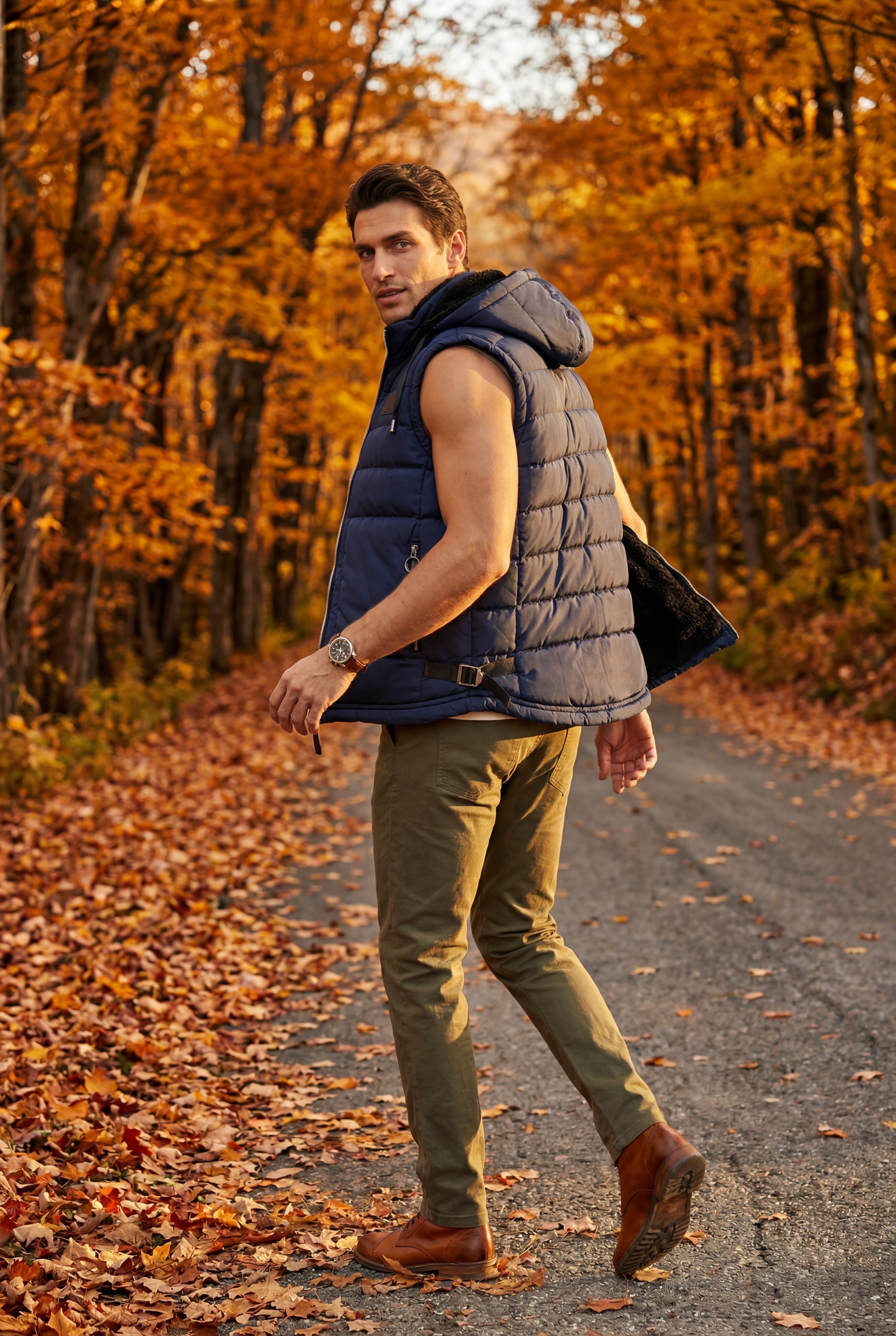 Zoyri | Hooded Puffer Vest