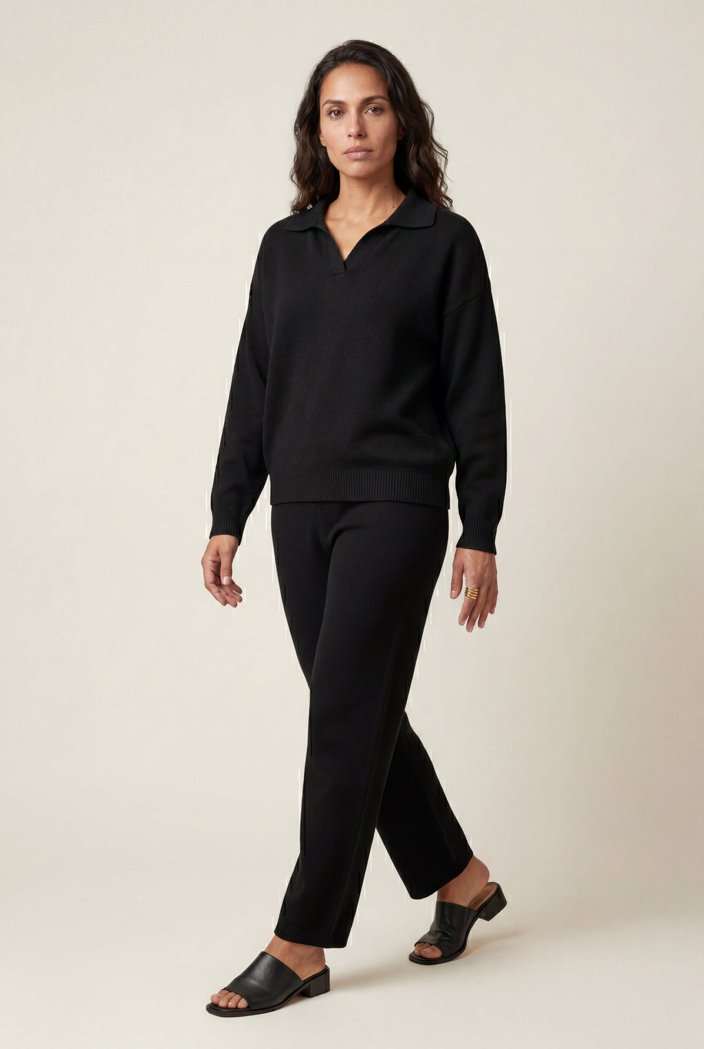 Zoyri | Collared Lounge Set
